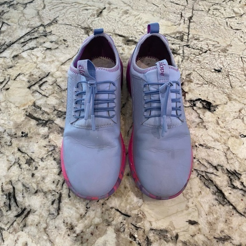 Clove Shoes for Healthcare‎ workers purple and pink - Picture 3 of 8